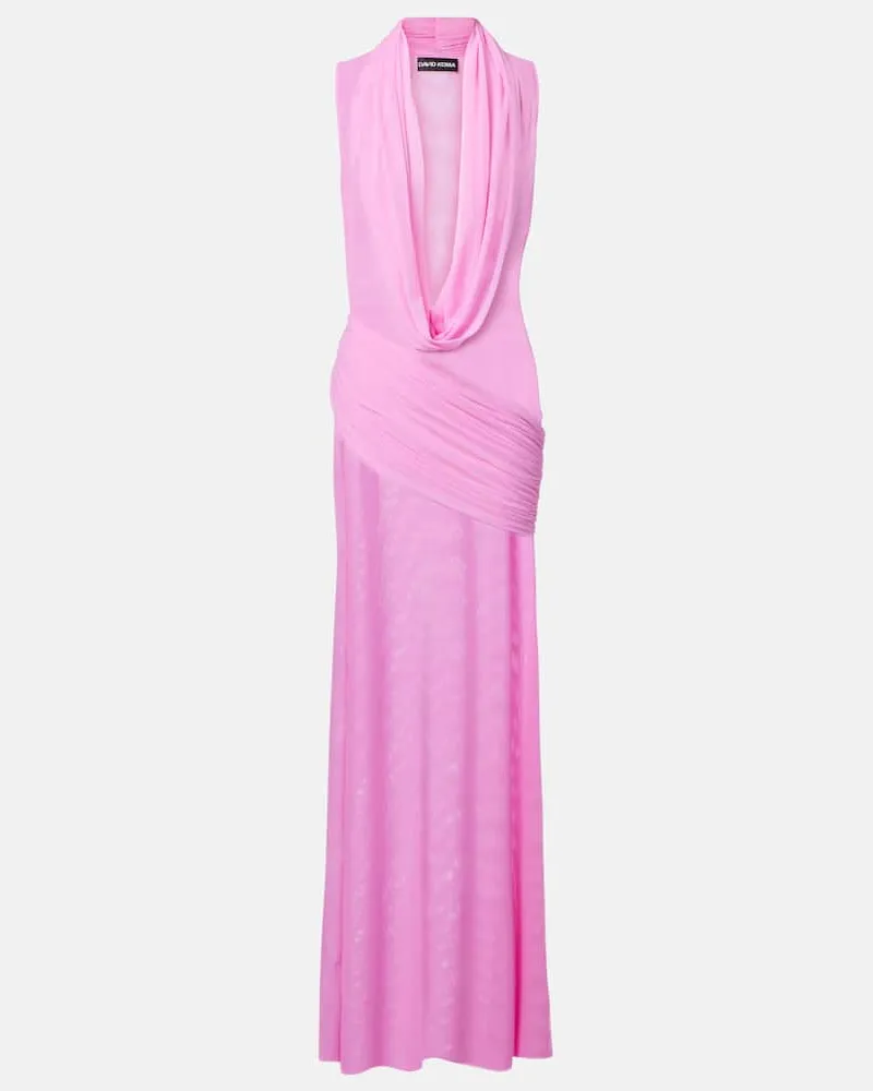 David Koma Robe Pink