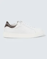 Lanvin Sneakers DDB0 aus Leder Weiss