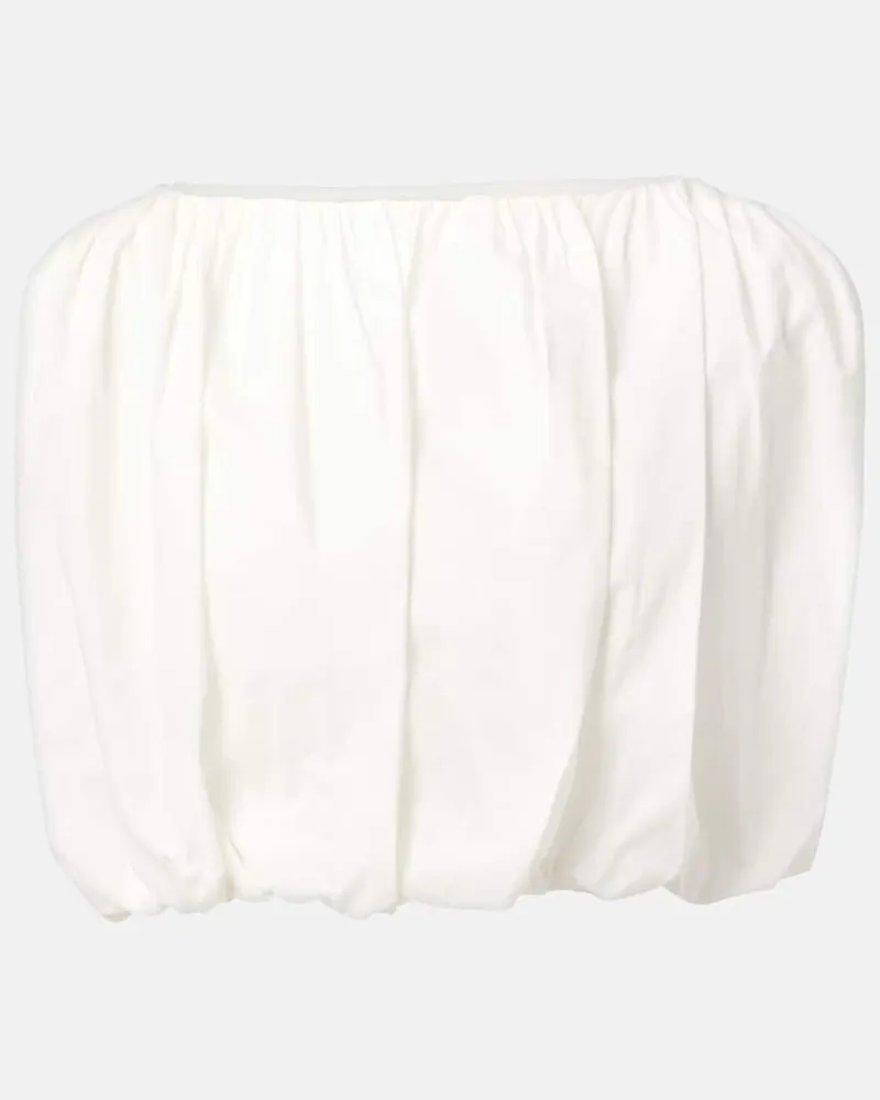 Adriana Degreas Cropped-Top Inamorata Weiß