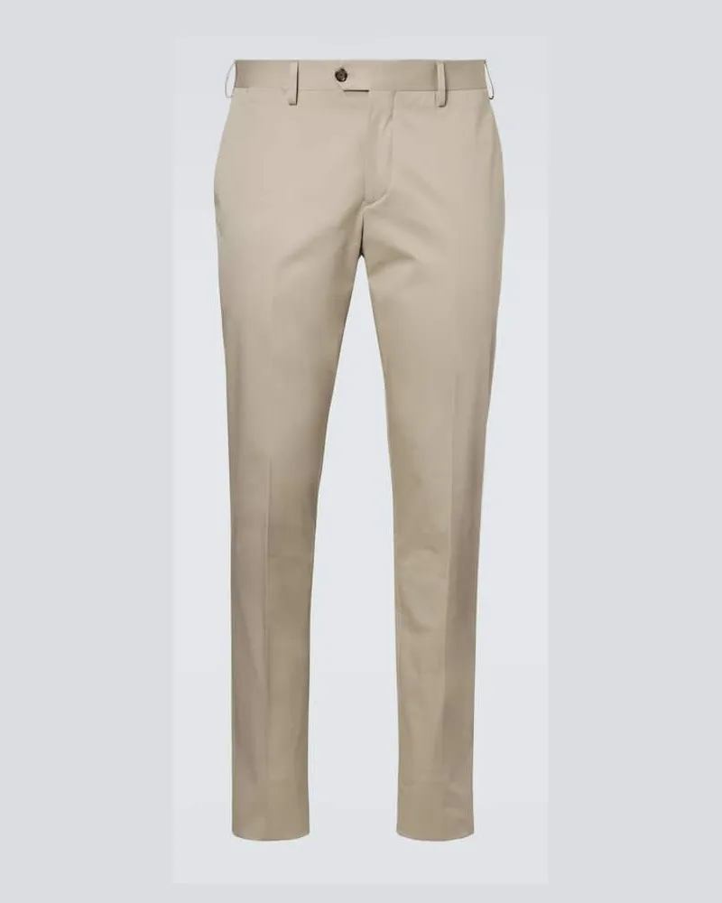 LARDINI Chinohose aus Baumwolle Beige