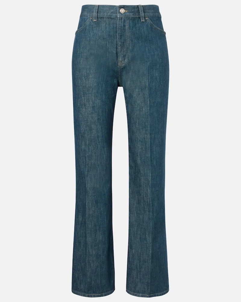 Loro Piana Straight Jeans Blau
