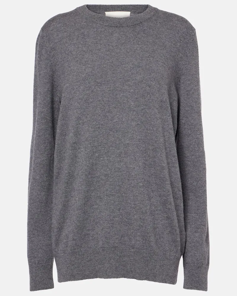 Lisa Yang Pullover Helena aus Kaschmir Grau