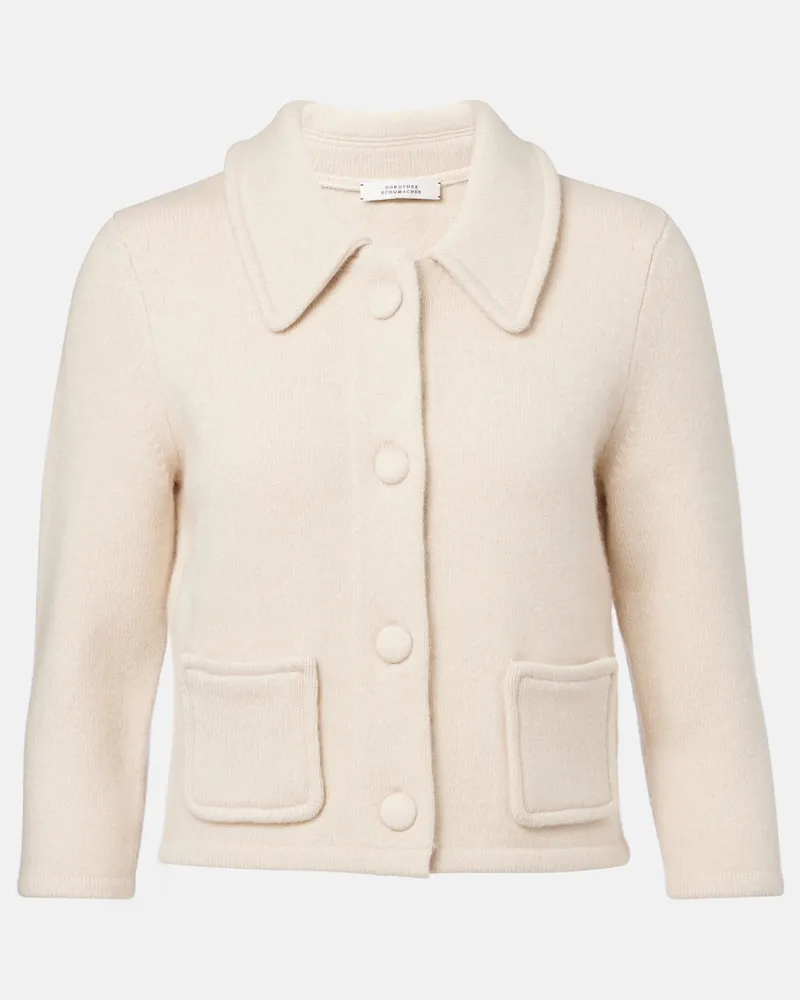 Dorothee Schumacher Jacke Modern Statement Beige
