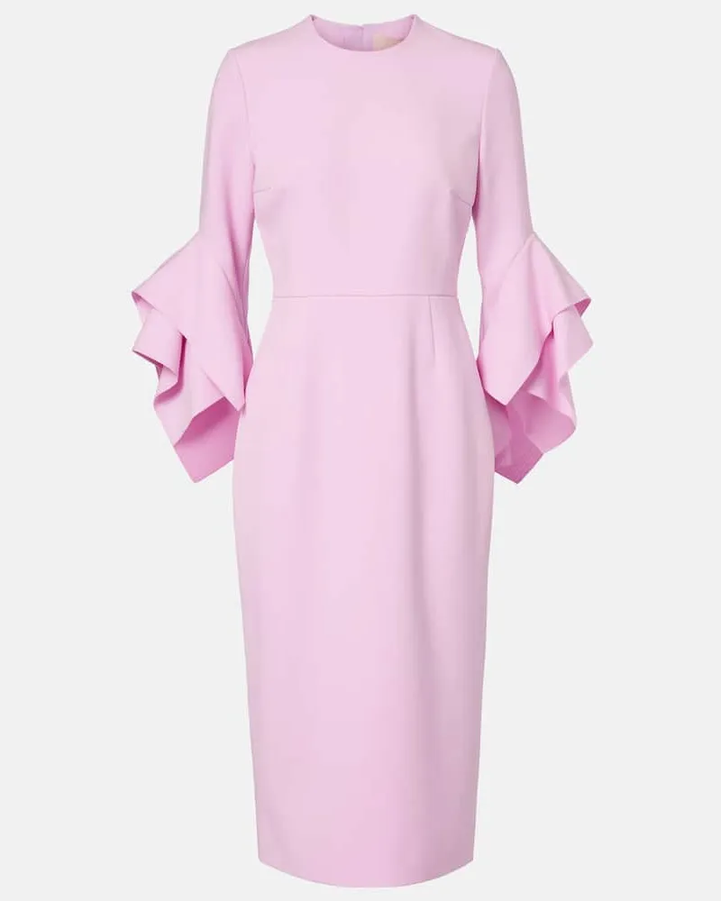 Roksanda Ilincic Midikleid Rosa