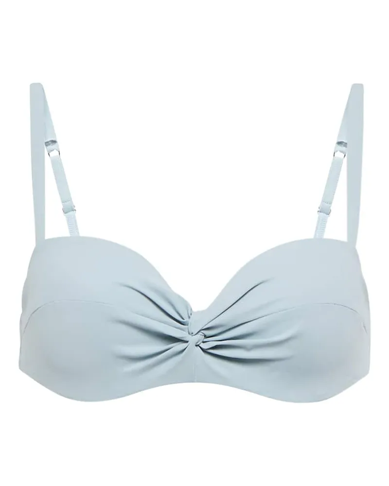 Karla Colletto Bikini-Oberteil Basics Blau