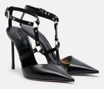 Slingback-Pumps Harness aus Leder