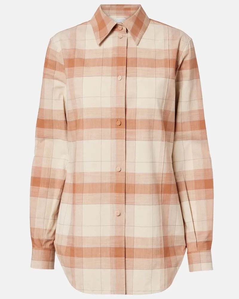 Calvin Klein Hemd Scarlett aus Baumwolle Beige