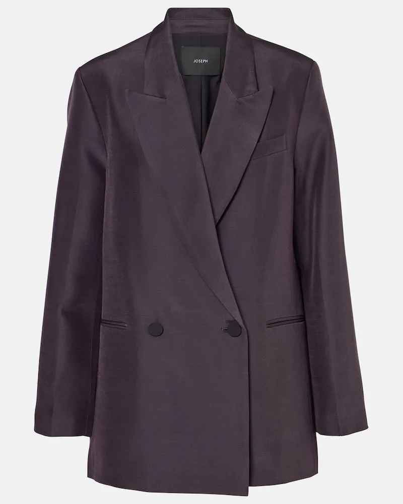 Joseph Blazer Joly Evening aus Wolle und Seide Lila