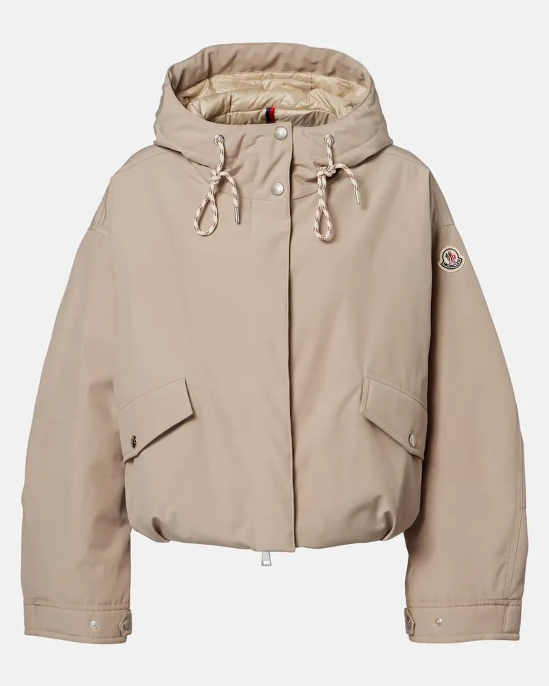 Moncler Daunenjacke Beige