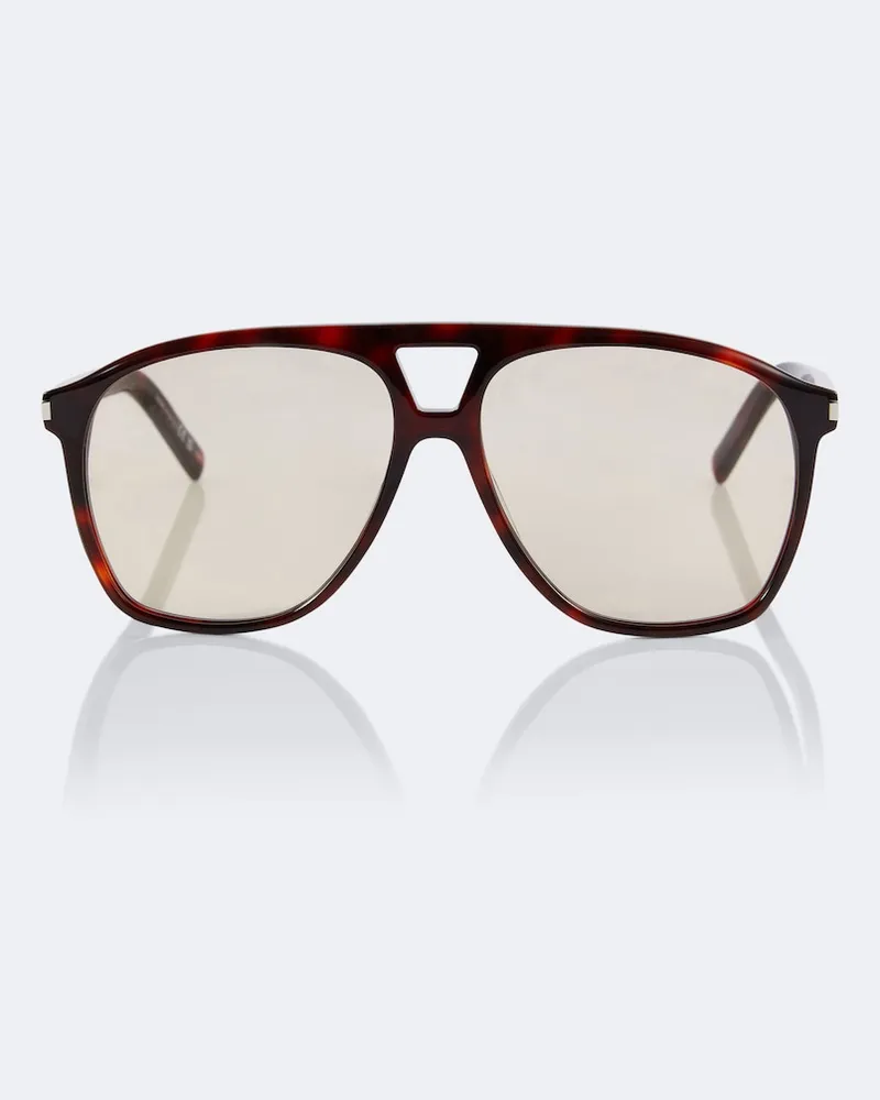 Saint Laurent Aviator-Sonnenbrille SL 596 Braun