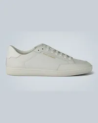 Saint Laurent Sneakers SL10 aus Leder Weiss