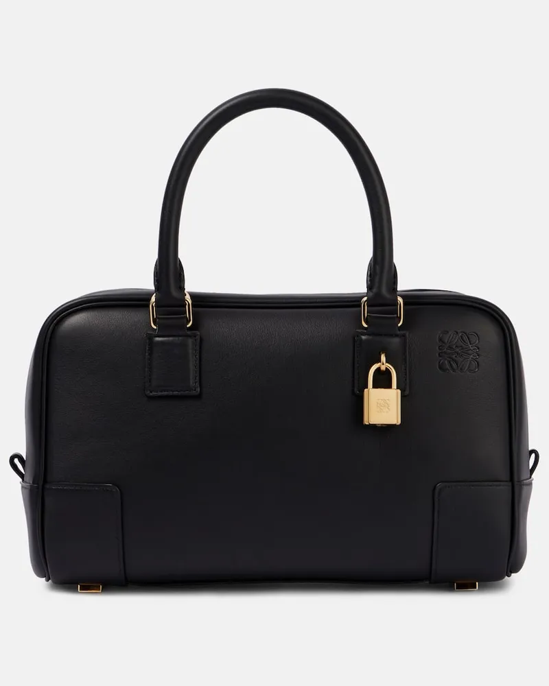 Loewe Tote Bag Amazona 23 aus Leder Schwarz