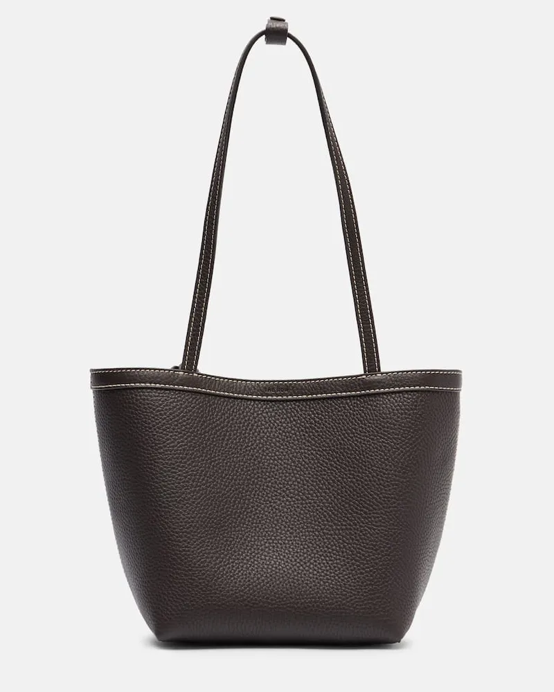 The Row Schultertasche Park Medium aus Leder Braun