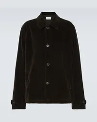 The Row Jacke Carsten aus Cord Braun