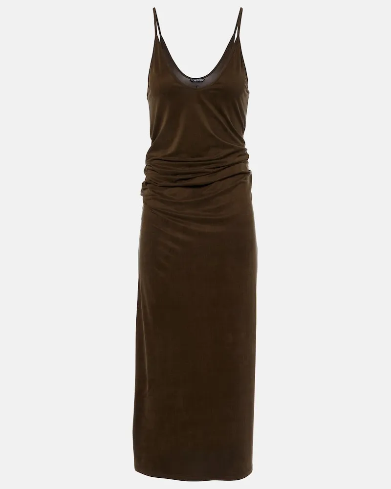 Tom Ford Kleid aus Jersey Grün