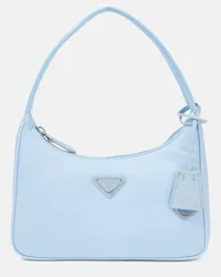 Prada Schultertasche Re-Edition Mini Blau