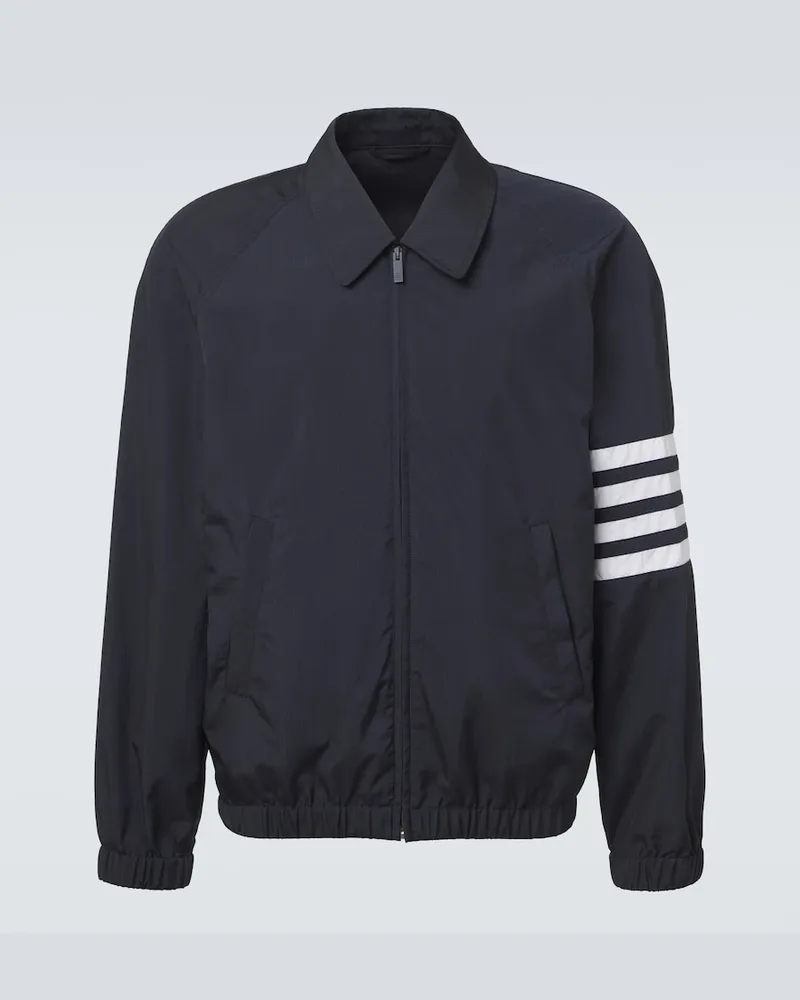 Thom Browne Jacke 4-Bar Blau
