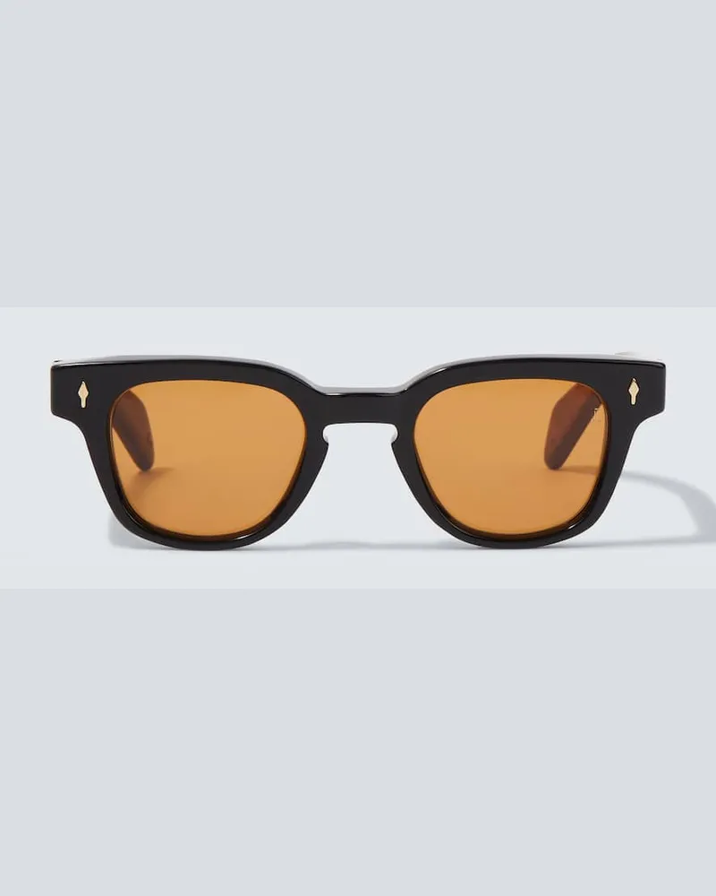 Jacques Marie Mage Eckige Sonnenbrille Julien Schwarz
