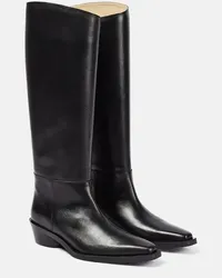 Proenza Schouler Stiefel Bronco aus Leder Schwarz