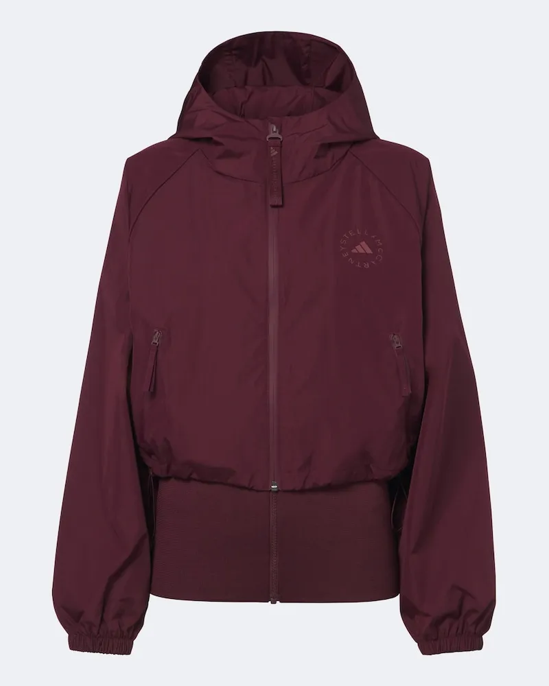 adidas Jacke Burgunderrot