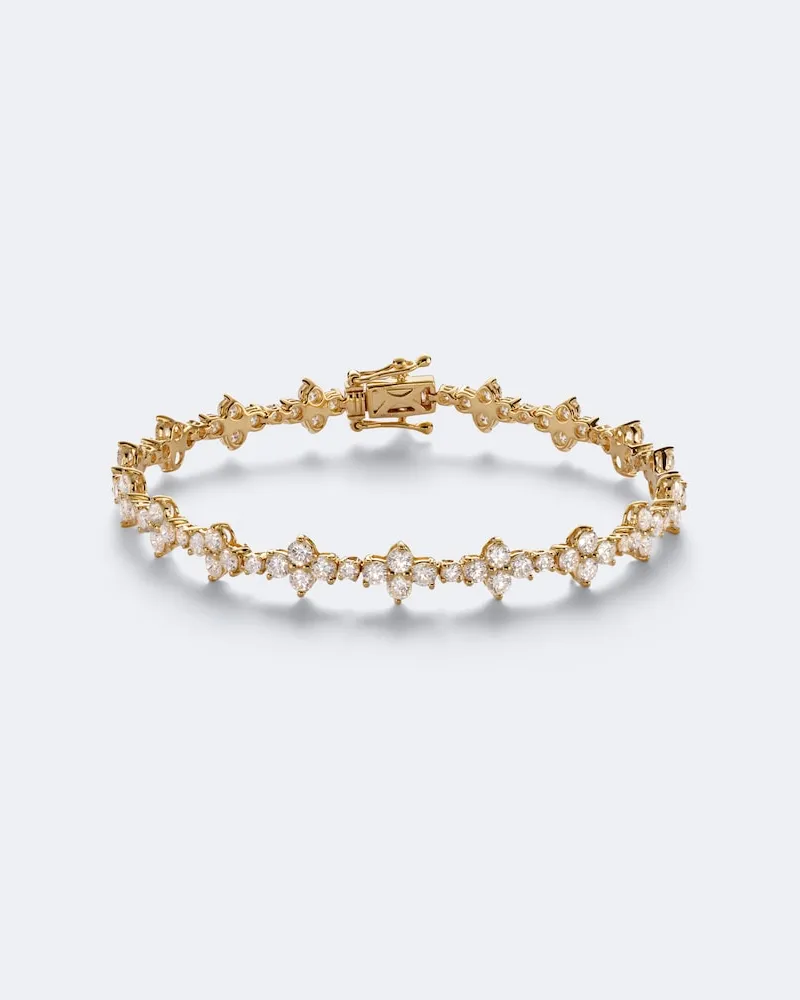 ANITA KO Armband Vivi aus 18kt Gelbgold mit Diamanten Gold
