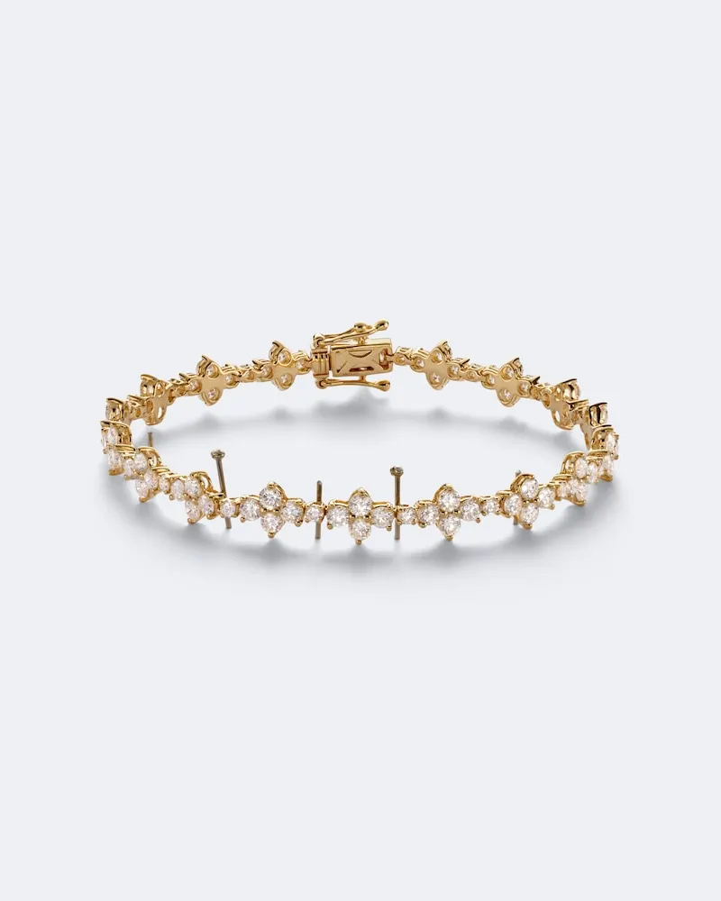 ANITA KO Armband Vivi aus 18kt Gelbgold mit Diamanten Gold