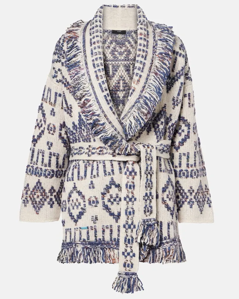 Alanui Wickel-Cardigan Grunge Beat Multicolor