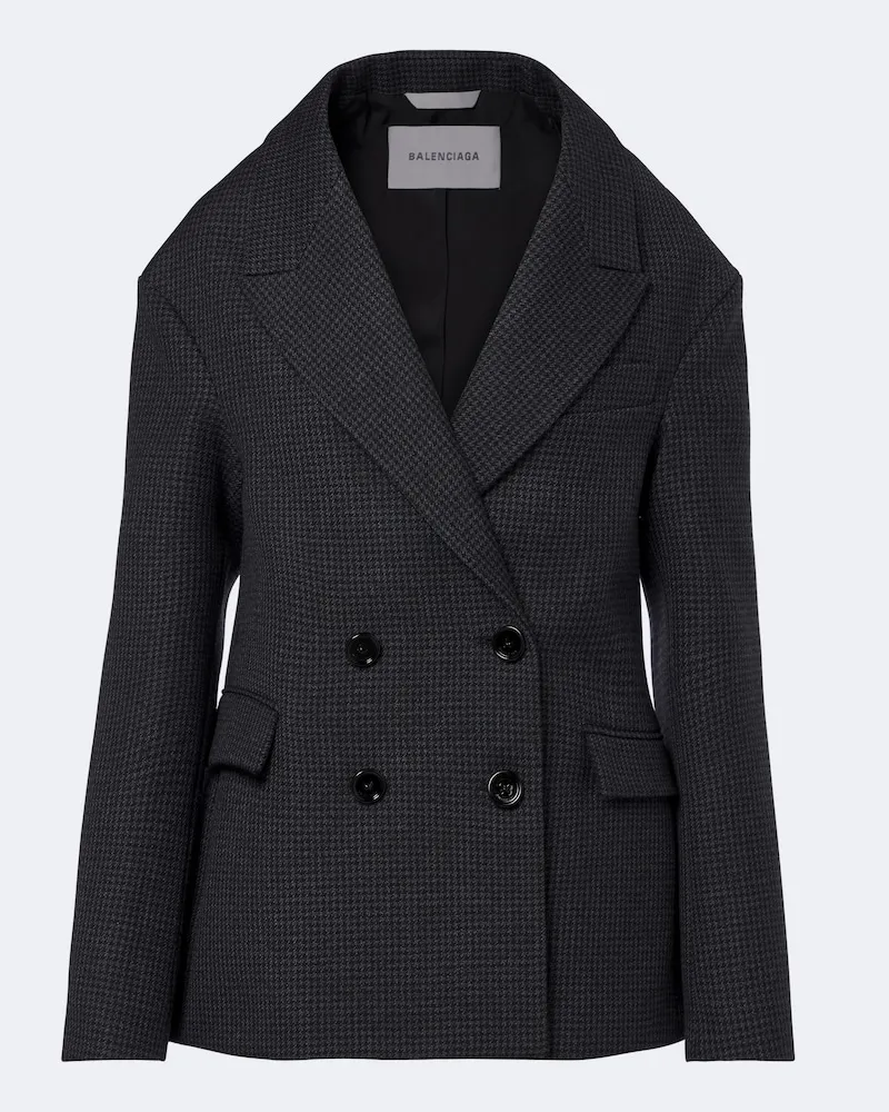 Balenciaga Jacke aus Wolle Grau