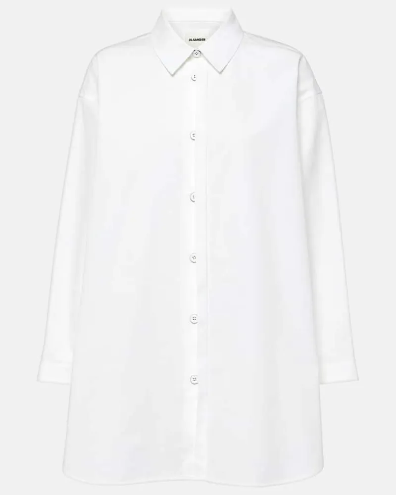 Jil Sander Hemd aus Baumwollpopeline Rosa