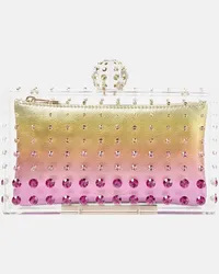 Aquazzura Verzierte Clutch Tequila Multicolor