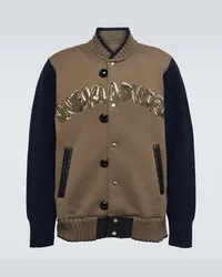 Sacai X Eric Haze Collegejacke Code Multicolor