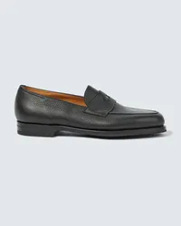 John Lobb Loafers Thorne aus Leder Schwarz