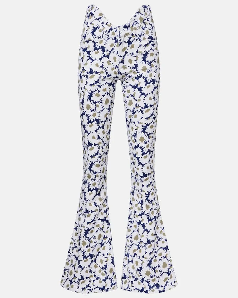 Jean Paul Gaultier Flared Jeans Weiß