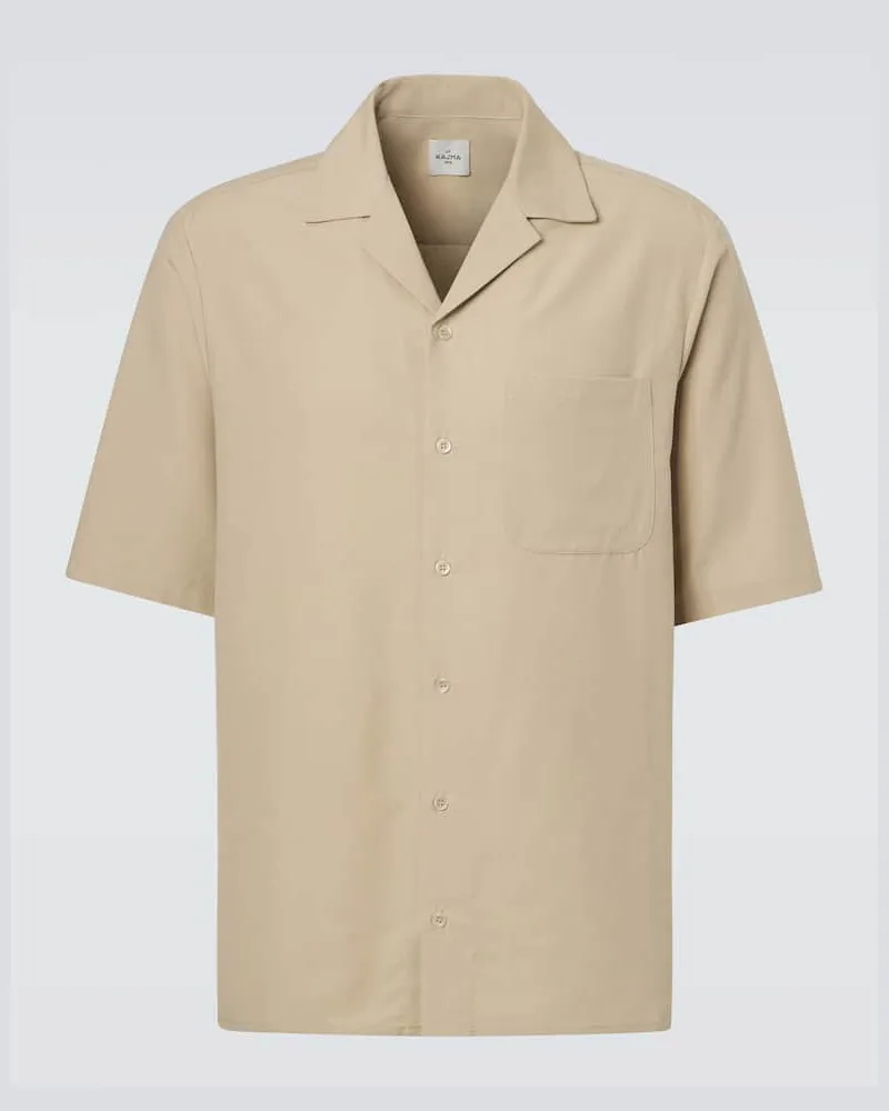 Le Kasha 1918 Hemd aus Seide Beige