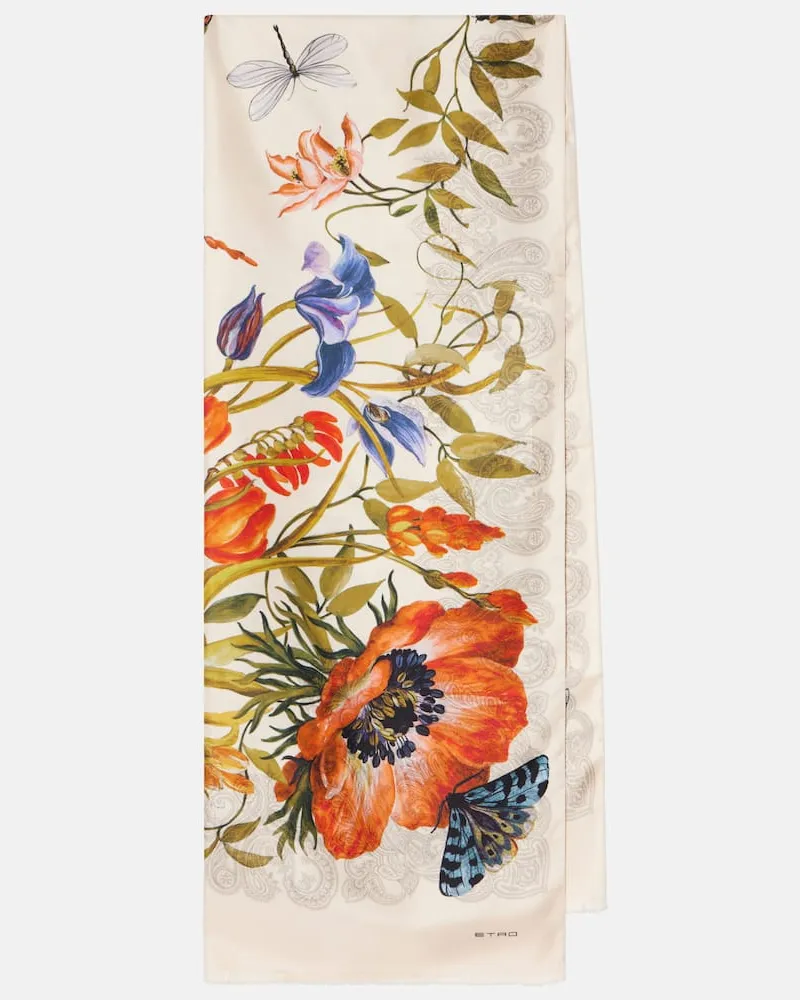 Etro Tuch aus Seide Multicolor