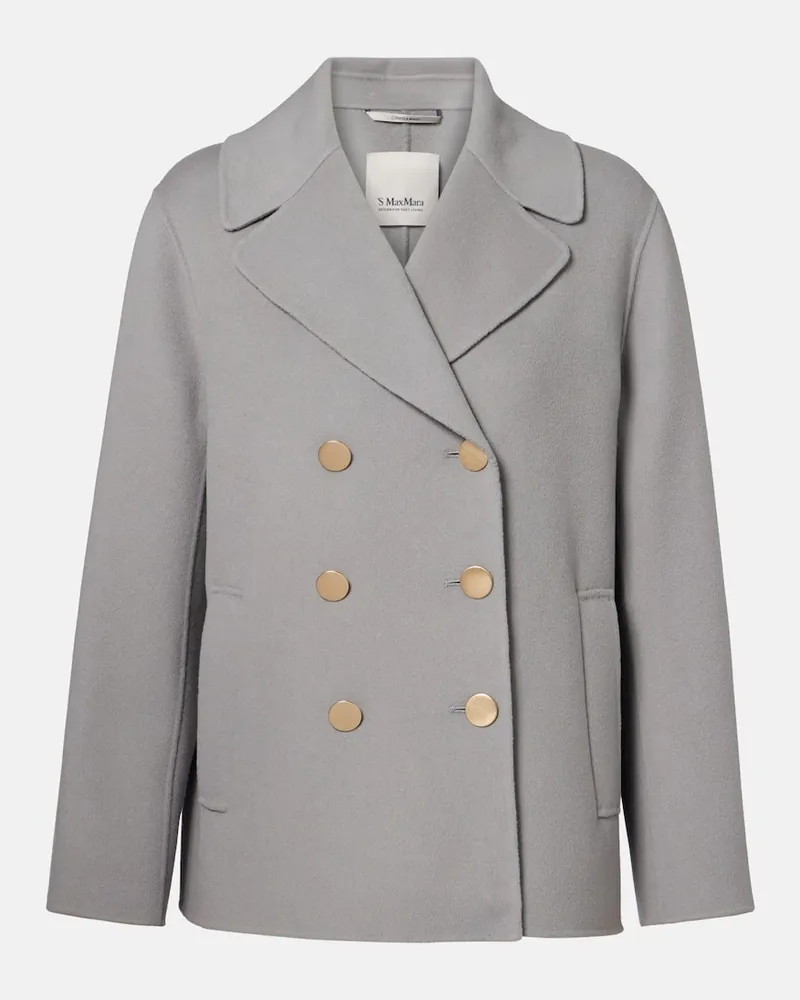 Max Mara Jacke Margot aus Schurwolle Grau