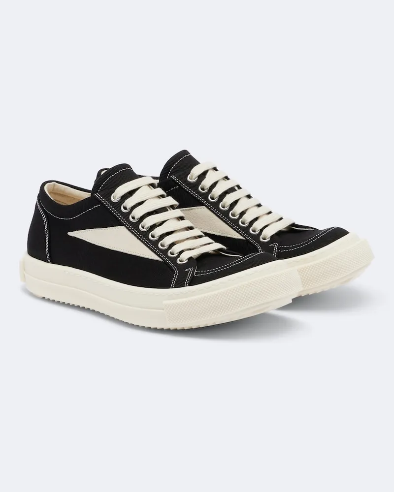 Rick Owens DRKSHDW Sneakers Vintage aus Denim Schwarz