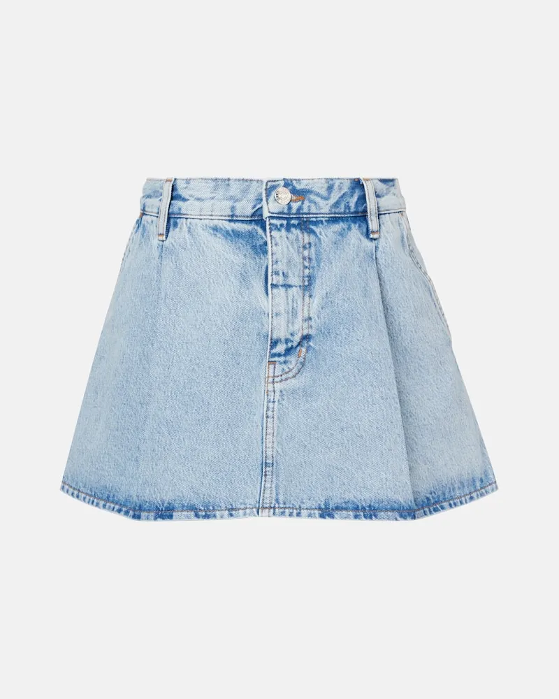 Frame Denim Jeansrock Blau