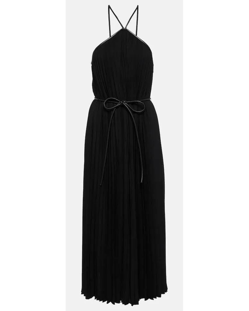 Proenza Schouler White Label Midikleid Celeste Schwarz