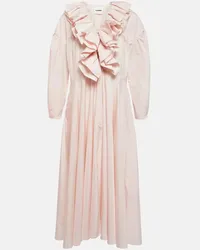 Jil Sander Midikleid Pink