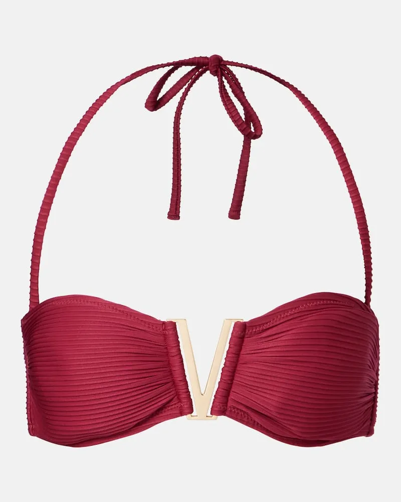 Heidi Klein Bikini-Oberteil Cassis Burgund
