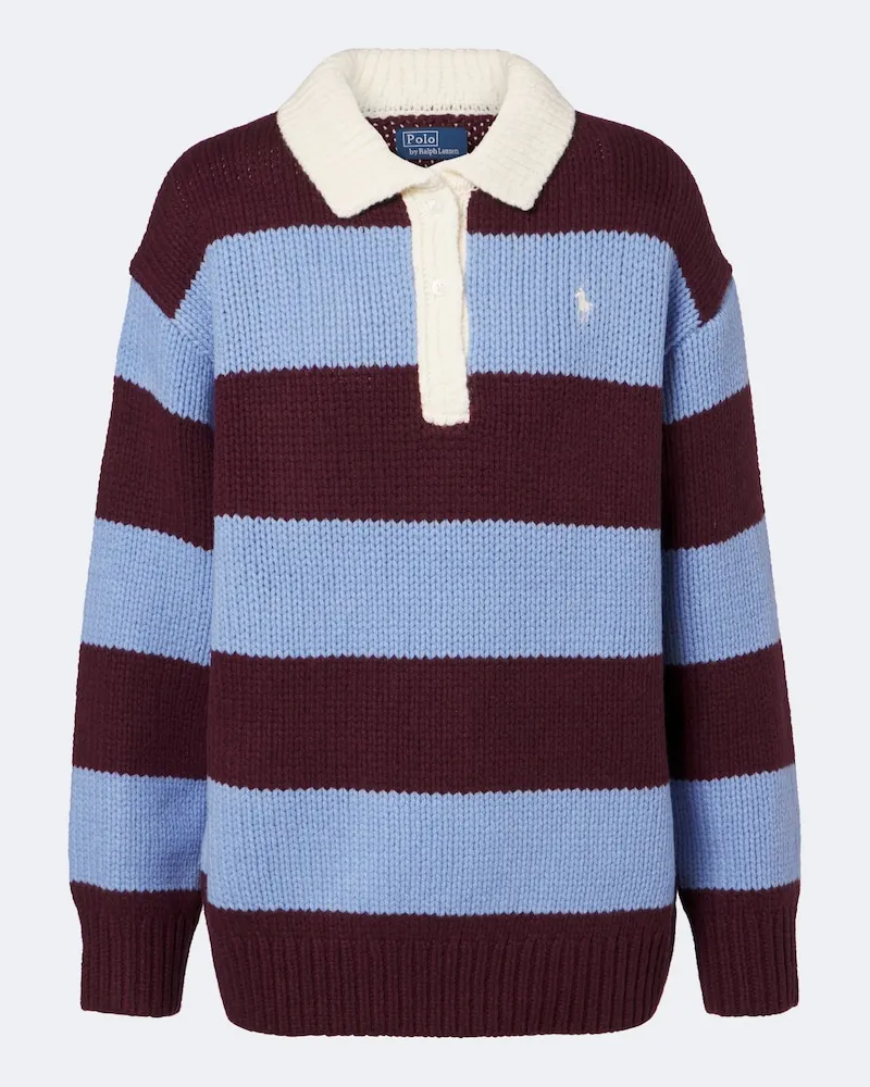 Ralph Lauren Polo-Pullover aus einem Wollgemisch Multicolor