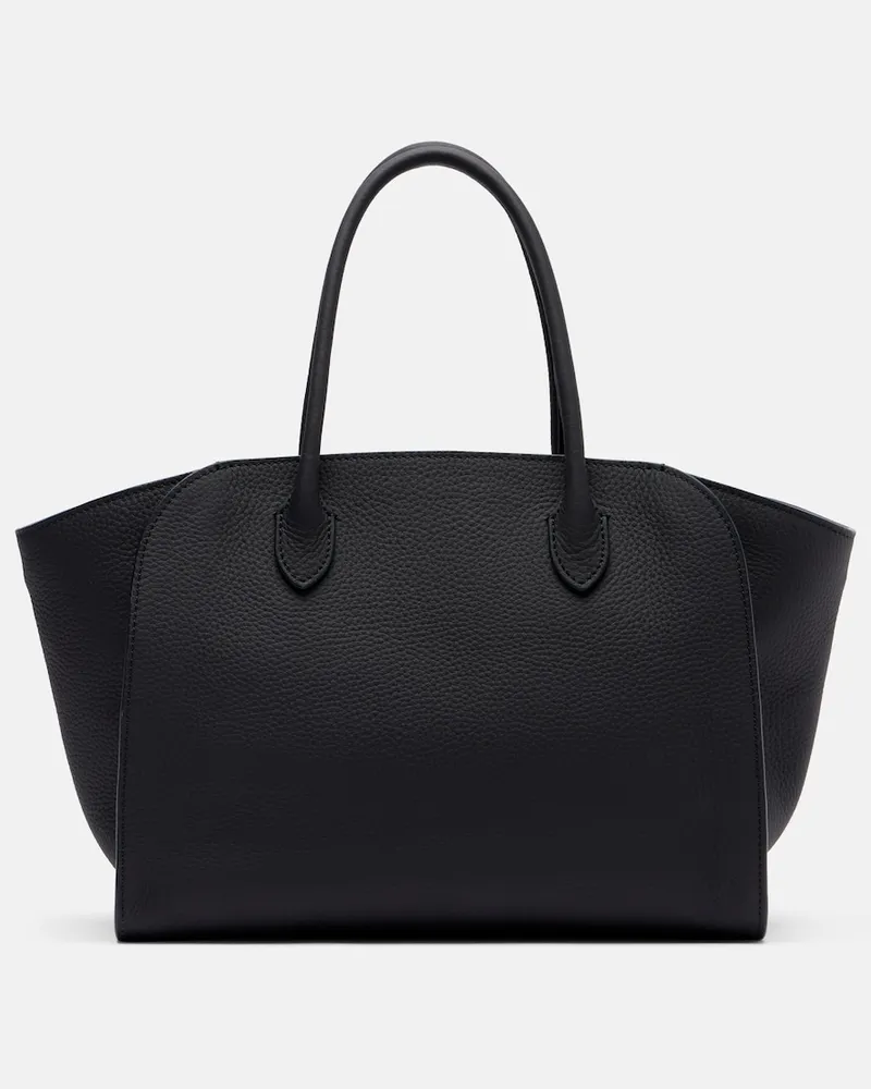 The Row Tote Bag Marlo 12 aus Leder Schwarz