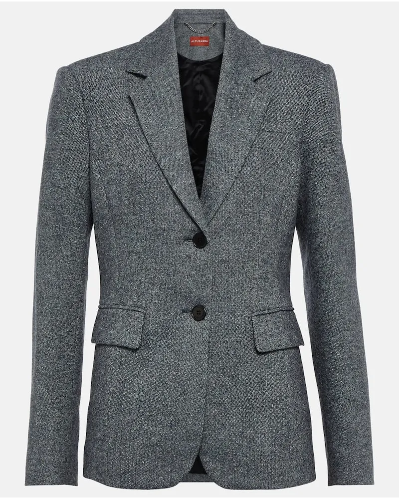 Altuzarra Blazer Fenice aus einem Wollgemisch Grau