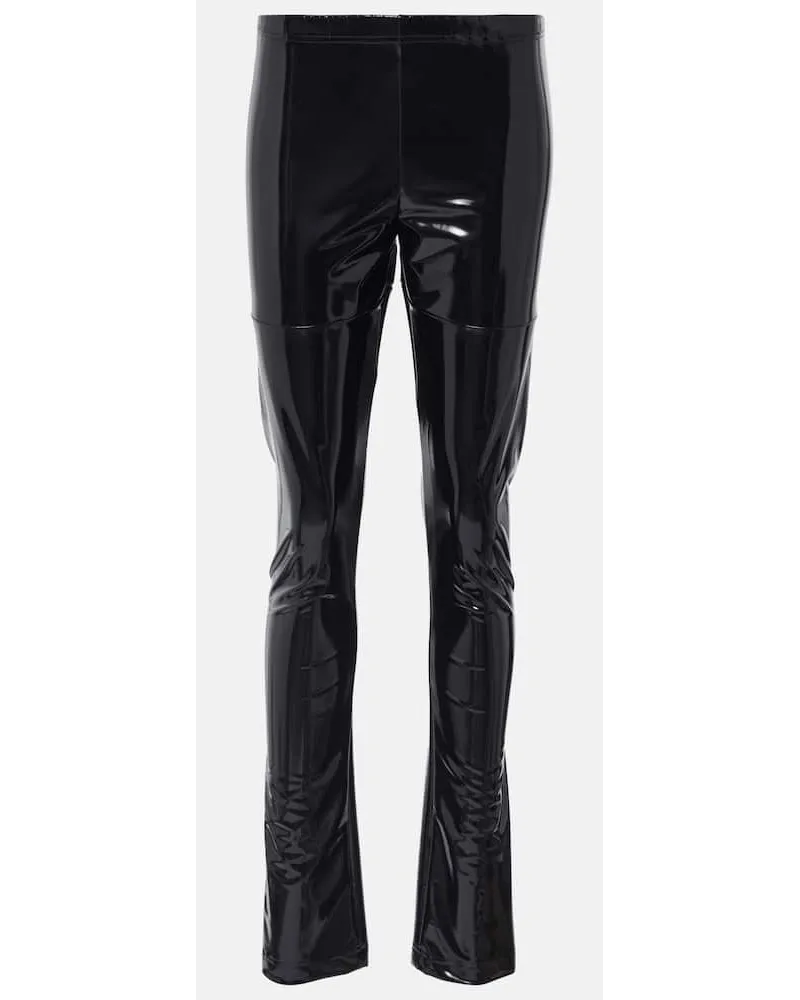 Junya Watanabe Schmale Hose Schwarz