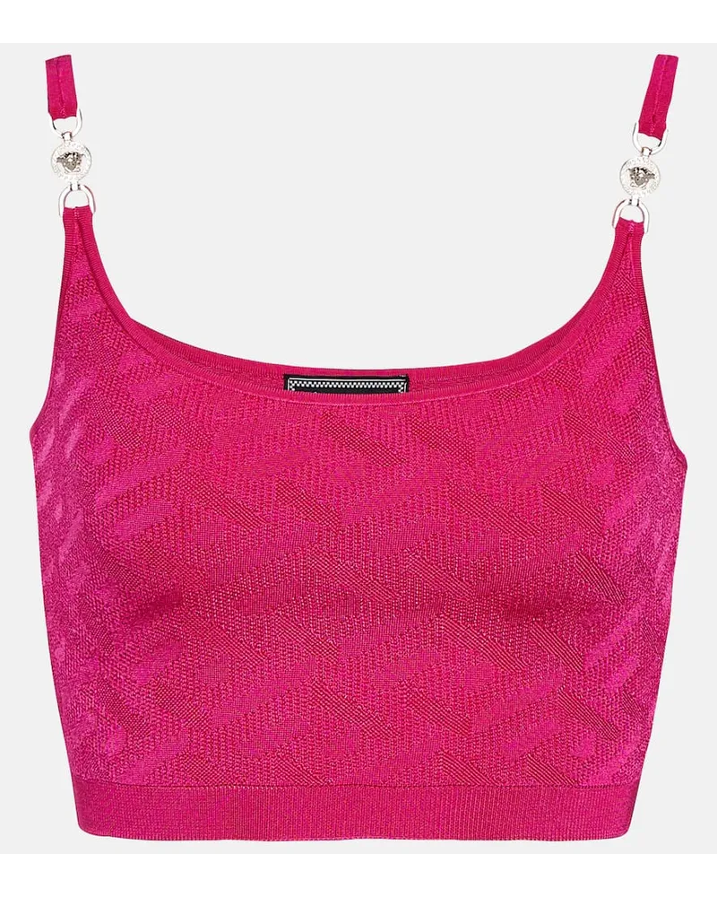 Versace Bralette La Greca Medusa '95 Pink