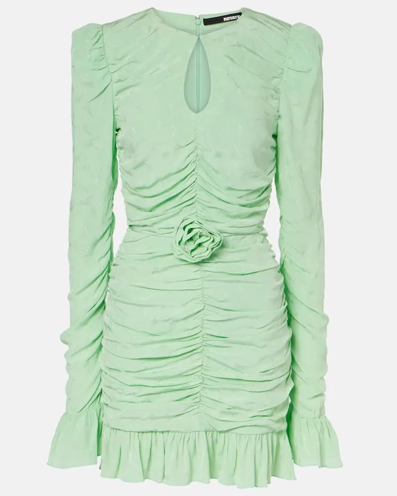 ROTATE Birger Christensen Minikleid Grã¼n