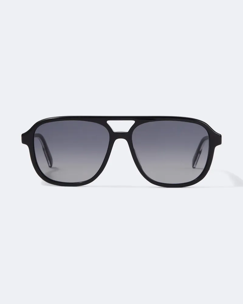 Dior Navigator-Sonnenbrille Dioribbon A1I Schwarz
