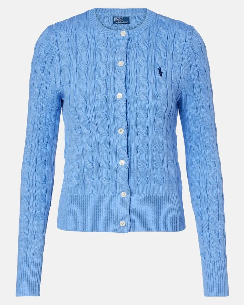 Ralph Lauren Cardigan aus Baumwolle Blau