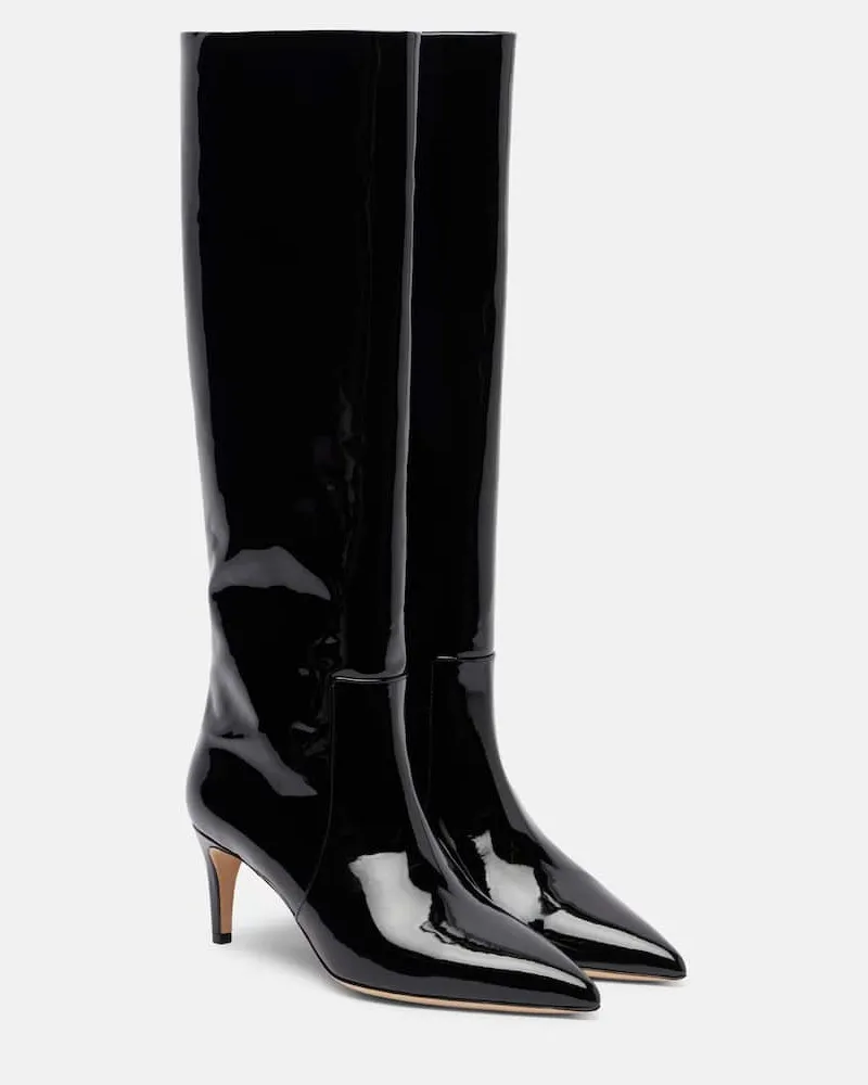 Paris Texas Stiefel 60 aus Lackleder Schwarz